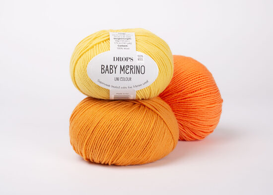 Drops BABY MERINO 100%merino vilna