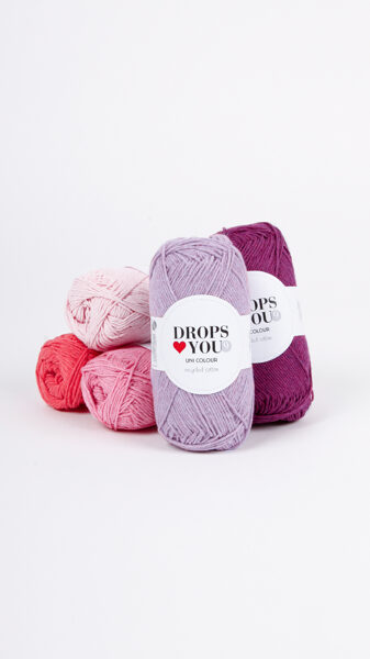 Drops LOVES YOU 9 100%kokvilna