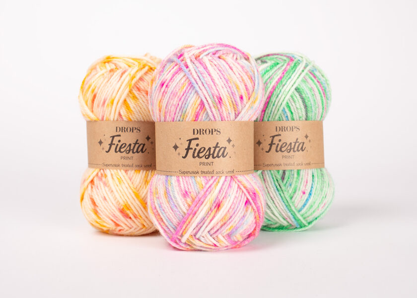 Drops FIESTA 75%vilna, 25%poliamīds