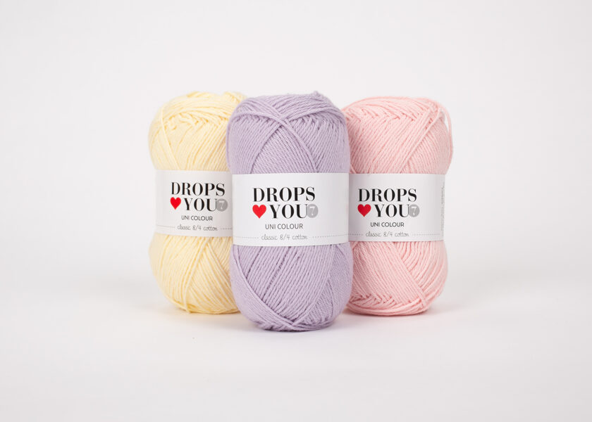 Drops LOVES YOU 7 100%kokvilna