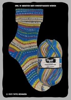Opal HUNDERTWASSERS WERK Nr 4057