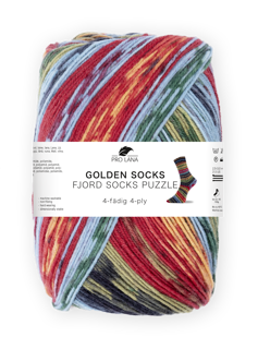PRO LANA Golden Socks Fjord Socks Puzzle Nr 83