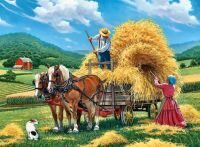 Dimantu glezna  - pļava