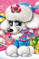 Dimantu glezna  - suns 