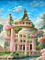 Dimantu glezna  - pils