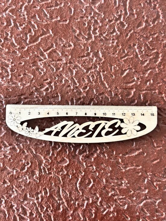 Lineāls "Anete" (15cm)