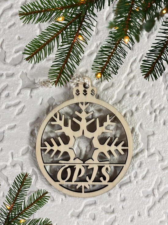 Ziemassvētku dekors, koka