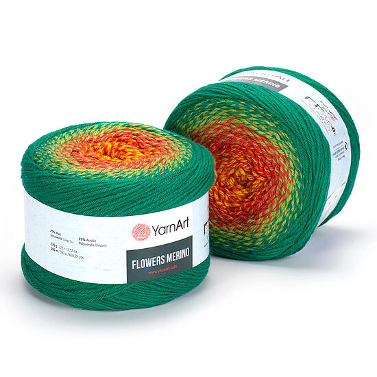 YarnArt FLOWERS MERINO Nr 533