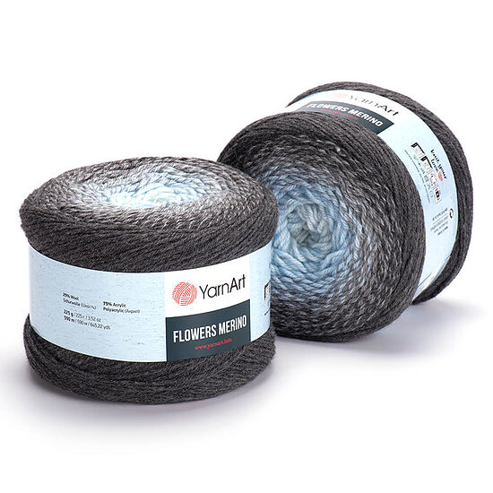 YarnArt FLOWERS MERINO Nr 550