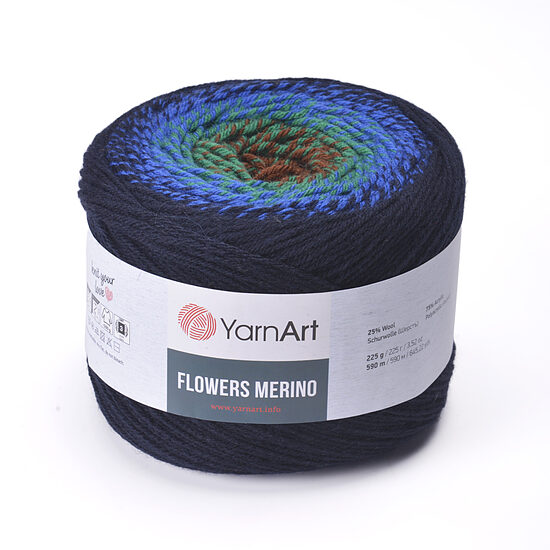 YarnArt FLOWERS MERINO Nr 554