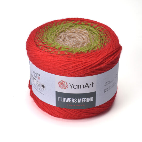 YarnArt FLOWERS MERINO Nr 567