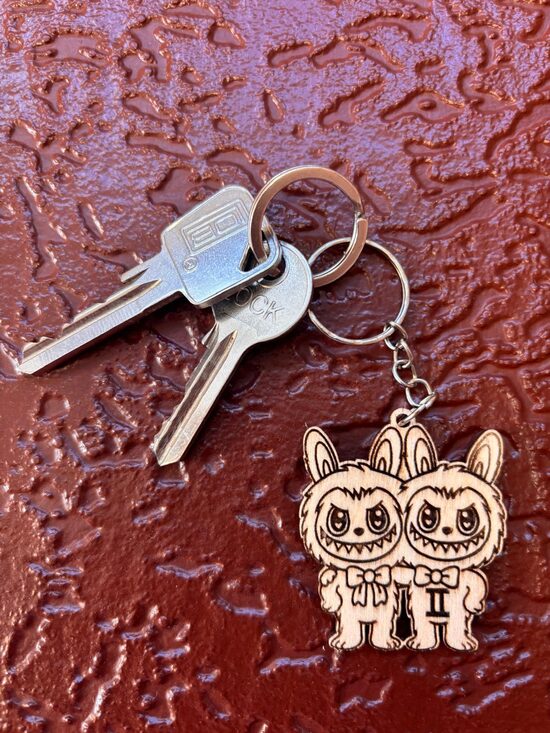 Labubu horoskopa piekariņš "Dvīņi"