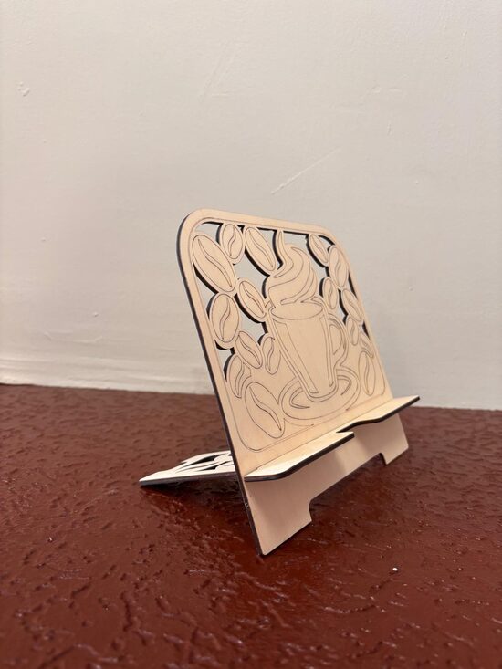 Planšetes statīvs "Kafija"