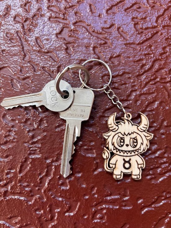 Labubu horoskopa piekariņš "Vērsis"