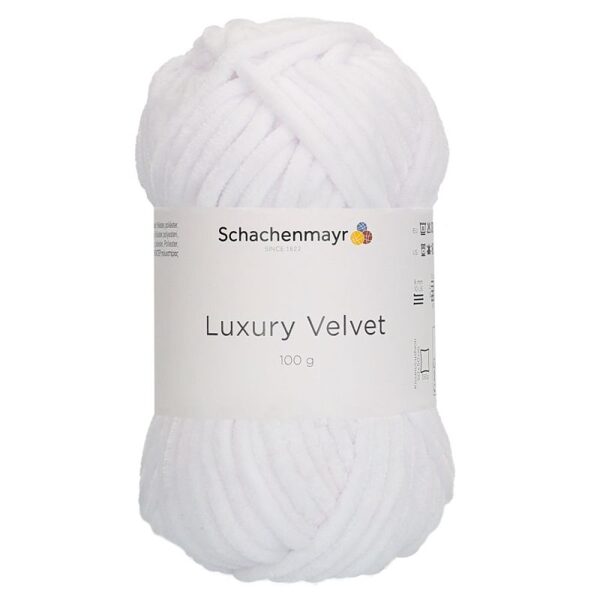 Schachenmayr Luxury Velvet Nr00001-polārlācis