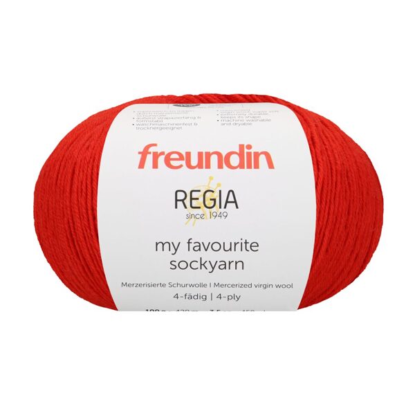 Regia Freundin my favorite Sockyarn 4ply Nr 00030 - magone