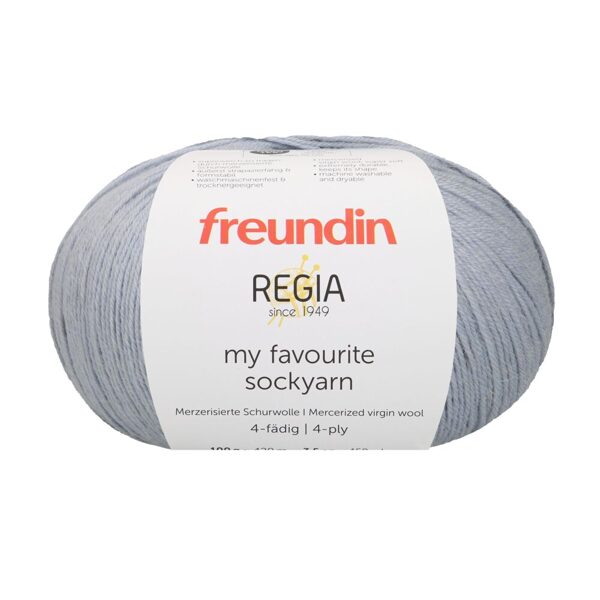 Regia Freundin my favorite Sockyarn 4ply Nr 00052 - avio