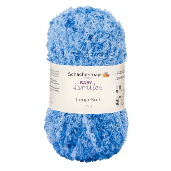 Schachenmayr Baby Smiles LENJA SOFT Nr00085 - džinsu zils raibs