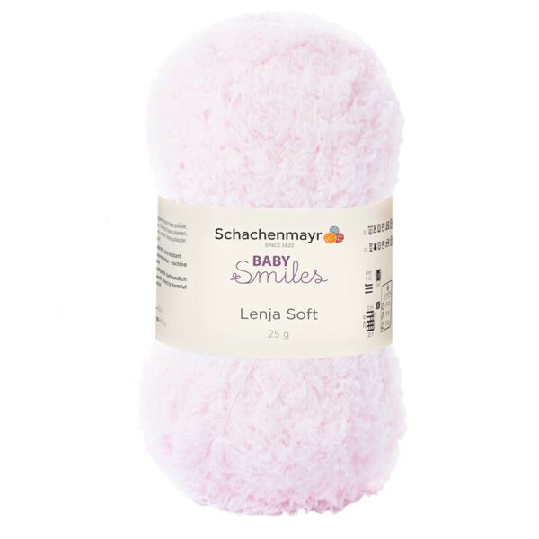 Schachenmayr Baby Smiles LENJA SOFT Nr01035 - gaiši rozā