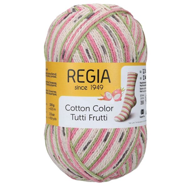 Regia COTTON COLOR 4ply Nr 02419 - pitaija