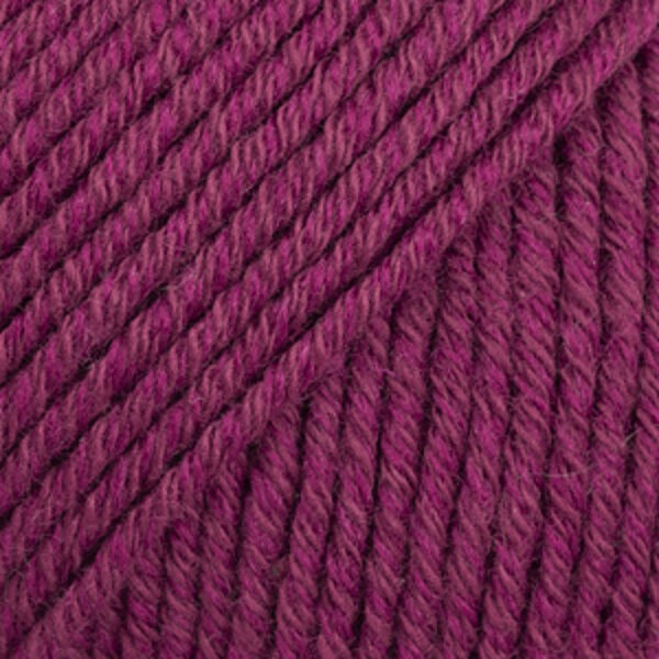 Drops COTTON MERINO uni Nr 07 - bordo