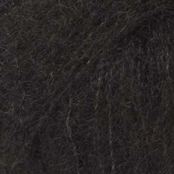 Drops BRUSHED ALPACA SILK uni Nr 16 - melns