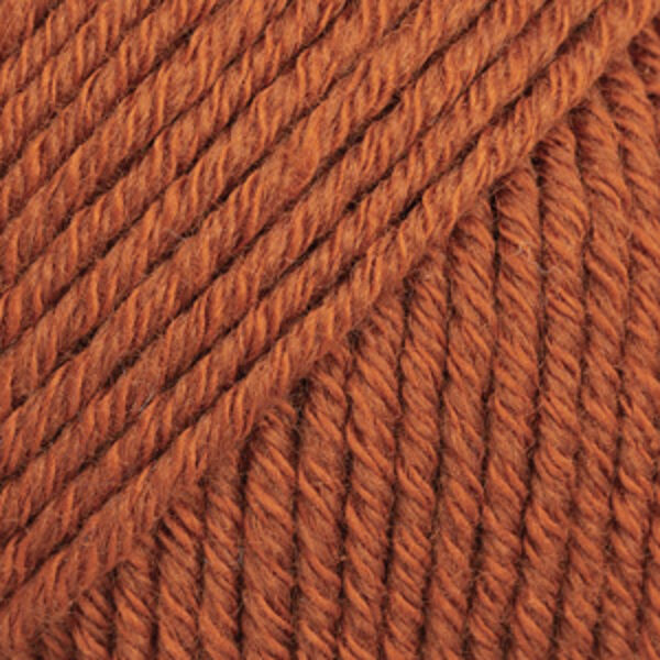 Drops COTTON MERINO uni Nr 25 - rūsa