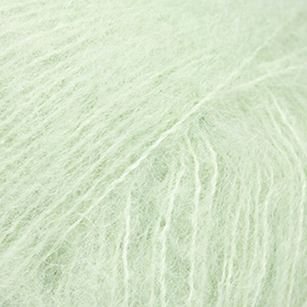 Drops BRUSHED ALPACA SILK uni Nr 33 - pistāciju saldējums