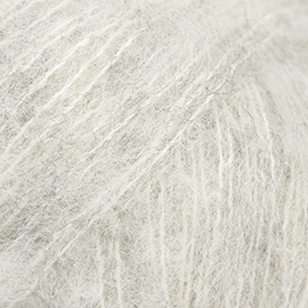 Drops BRUSHED ALPACA SILK uni Nr 35 - pērļu pelēks