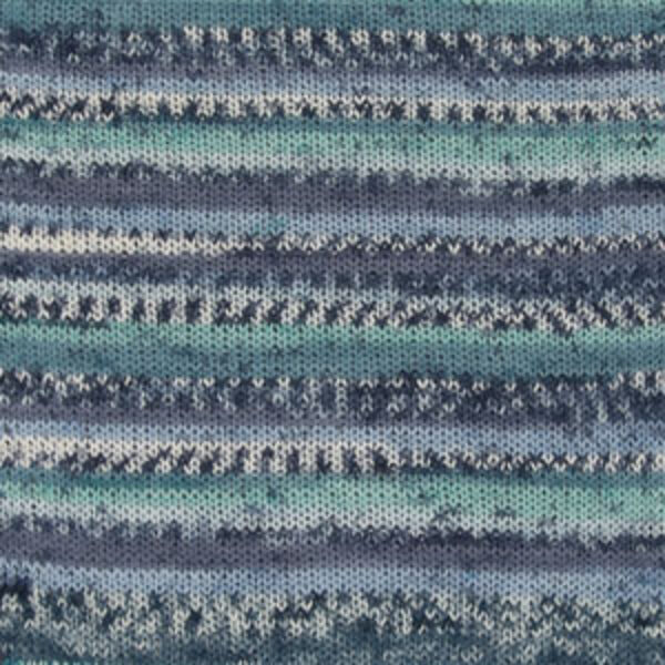 Drops FABEL print 522 - tirkīzs / zils