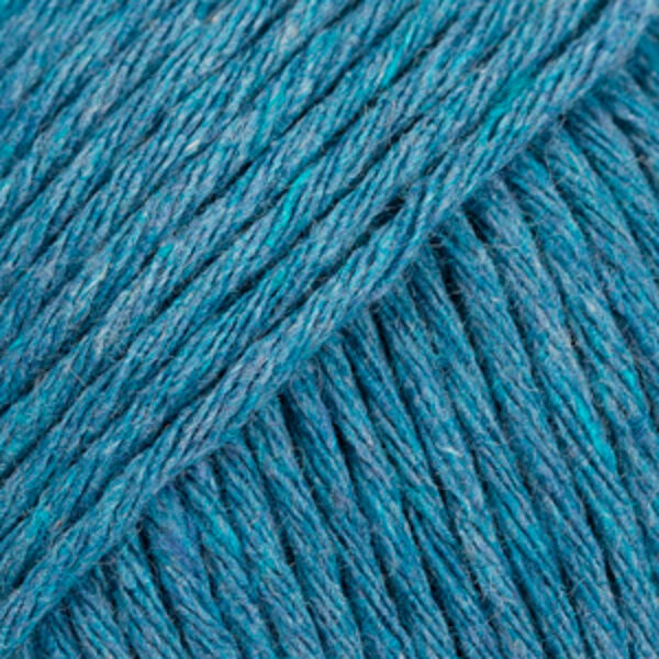 Drops COTTON LIGHT uni Nr 54 - zils (petrol)