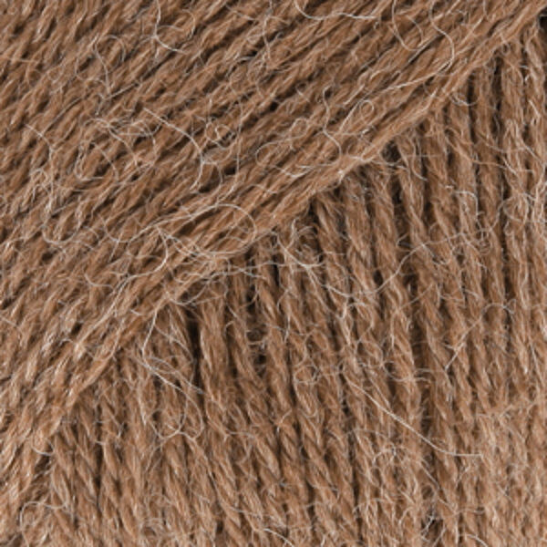 Drops ALPACA mix Nr 607 - gaiši brūns