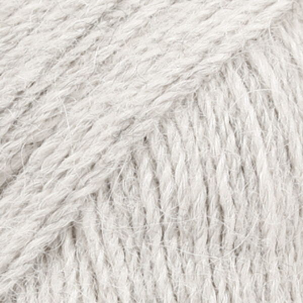 Drops ALPACA mix Nr 9020 - gaišs pērļu pelēks