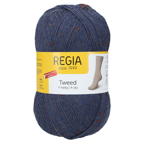 Regia Tweed 4ply Nr 00052 - džinsu tvīds