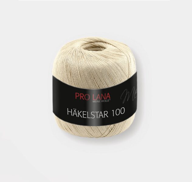 PRO LANA Hakelstar 100 - Nr 03 - bēšs