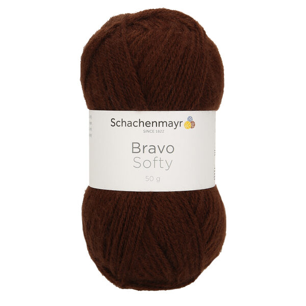 Schachenmayr Bravo Softy Nr 08281 - brūns