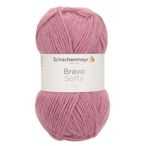 Schachenmayr Bravo Softy Nr 08343 - rozā ķirši