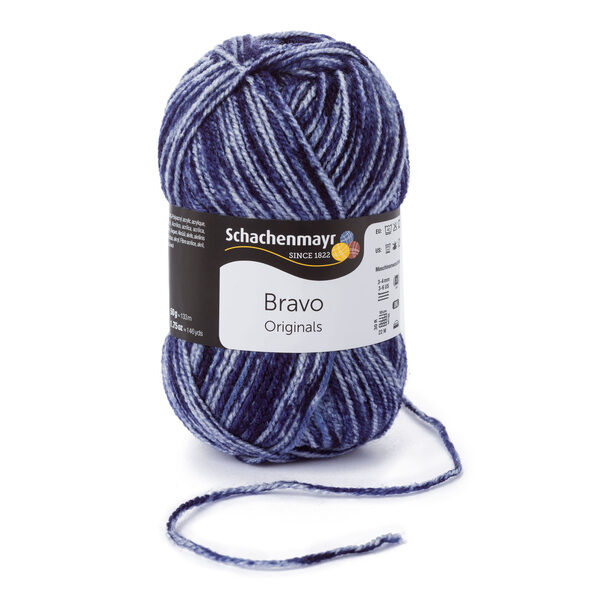 Schachenmayr Bravo Nr 08354 - jūras džinsa audums