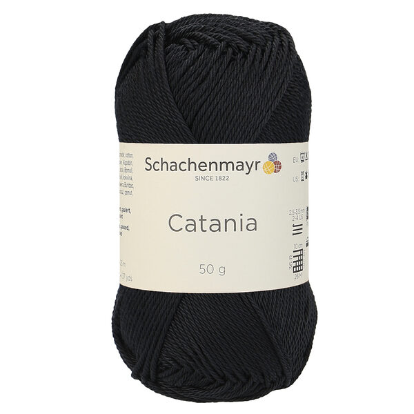 Schachenmayr Catania Nr 00110 - melns