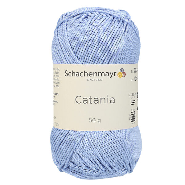 Schachenmayr Catania Nr 00180 - mierīgi zils