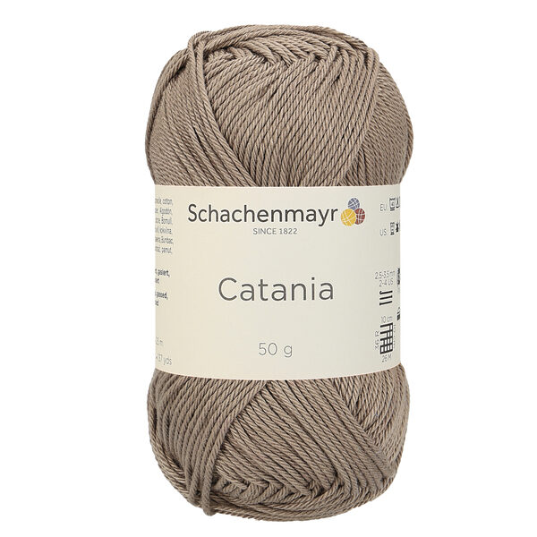 Schachenmayr Catania Nr 00254 - pelēkbrūns