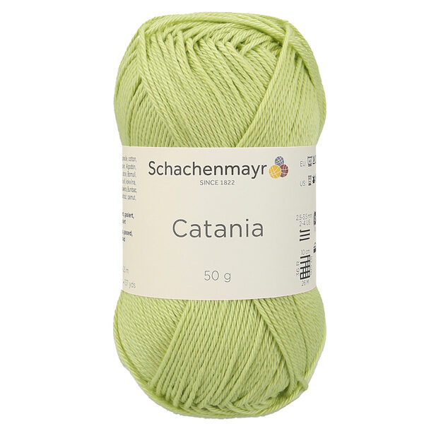 Schachenmayr Catania Nr 00392 - dzeltenzaļa